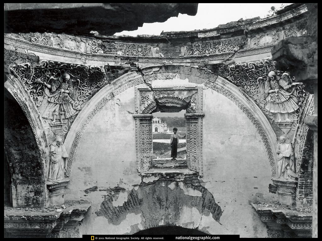 church of la merced, antigua guatemala, guatemala.